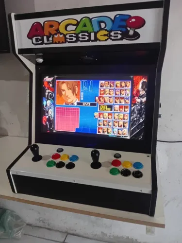 Mini Fliperama Arcade 2mil Games