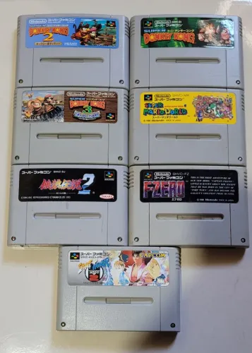 Conjunto de Jogos Famicom / Super Nintendo