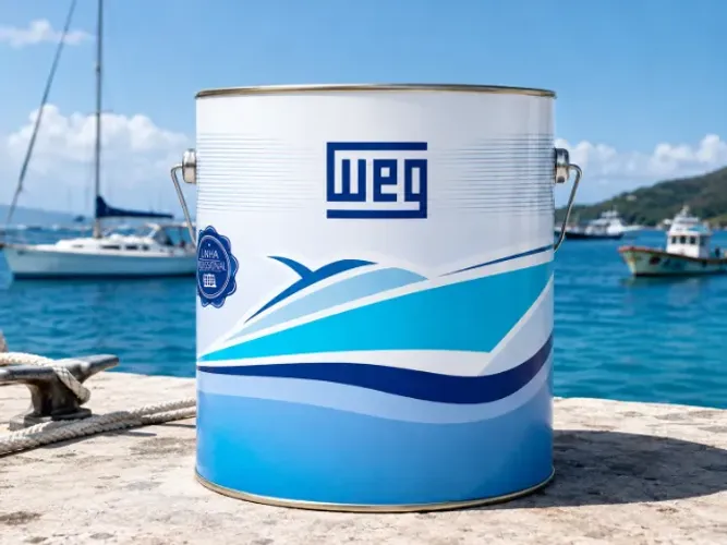Tinta anticrustante WEG para barcos, lanchas e veleiros