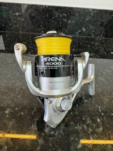 Molinete Marine Sports Arena 4000 - Pesca Média - Muito Conservado