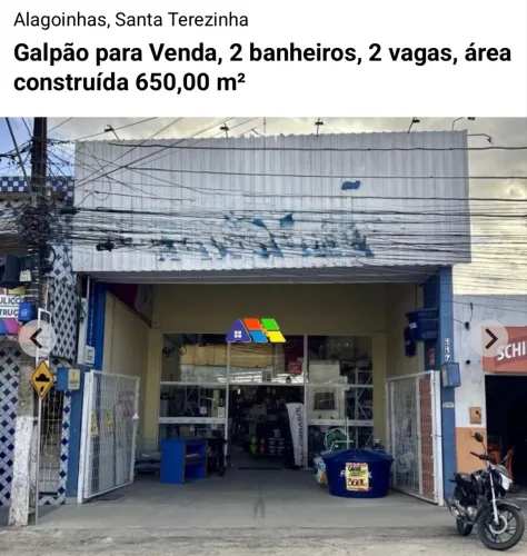 Venda galpão comercial  - Aceito Troca
