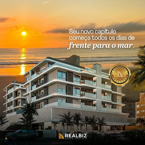 Gemini Towers Residence! Apartamento Frente mar em Palmas, Governador Celso Ramos SC