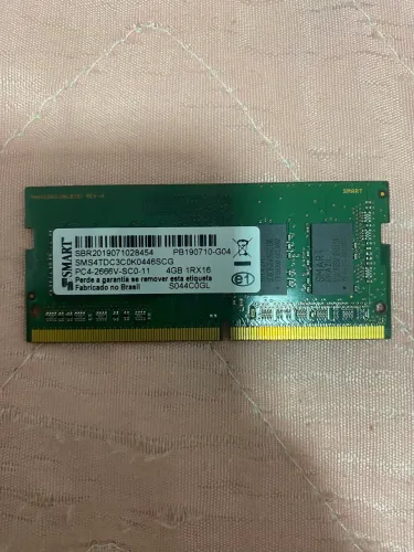 Memória RAM DDR4 Notebook 4GB
