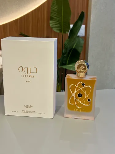Perfume árabe Tharwah Gold Lattafa - Original