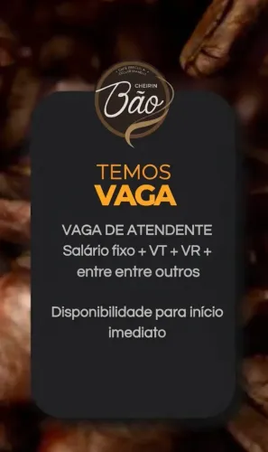 Vagas no shopping Tatuapé (Atendimento)