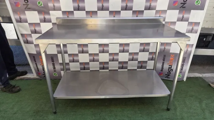 Mesa industrial inox 