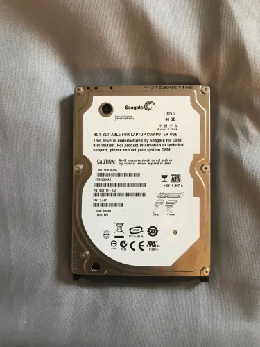 hd seagate original 40gb