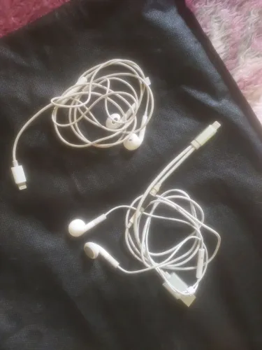 Fone de ouvido Apple lightning original 