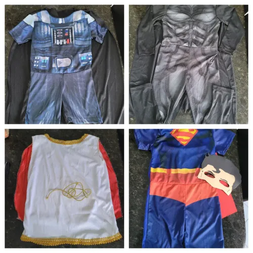 Fantadias 4anos Star Wars, Romanos/6anos Batman, Super Man<br>-Romanos c capa 4 anos 39,90; 4