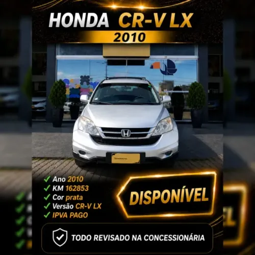 Honda CR-V LX 2.0 16V 2wd/2.0 Flexone Aut. 2010