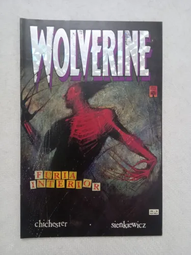 Hq Wolverine Fúria Interior 1993