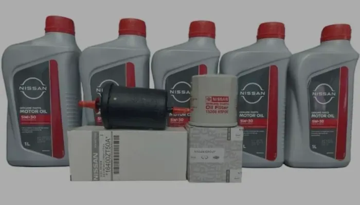 Kit Troca de Óleo Original 5w-30 Nissan
