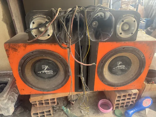 Som Automotivo Completo + Módulo Soundigital + Subwoofer K2 Trio | Grave Forte