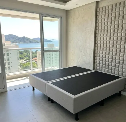 Cama Box base King size em LINHO.Entrego 