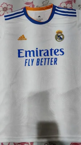 Camisa real Madrid branca 2022