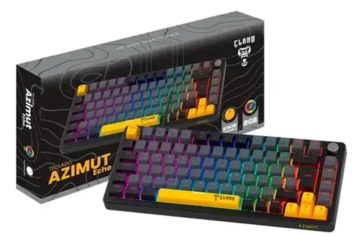 TECLADO GAMER 75% AZIMUT ECHO