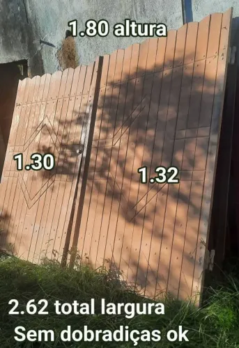Portão garagem e social juntos em iguaba grande