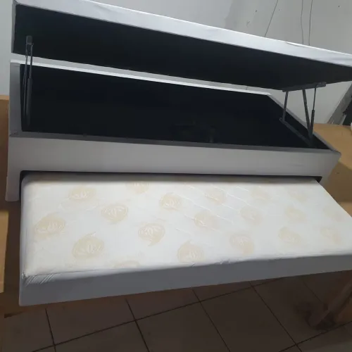Cama Box Baú C/ Auxiliar 88x188/À vista após a entrega/Produto de Fábrica/ler a descrição
