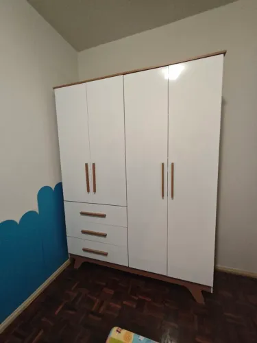 Quarto Completo Infantil Kakau - 100% MDF 