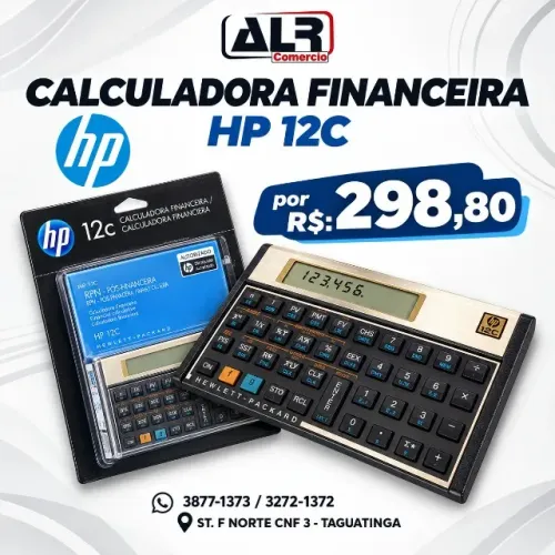 CALCULADORA FINANCEIRA HP 12C GOLD