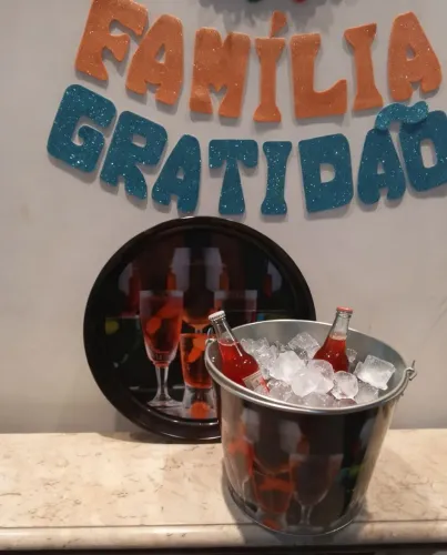 Kit balde de gelo e bandeja 