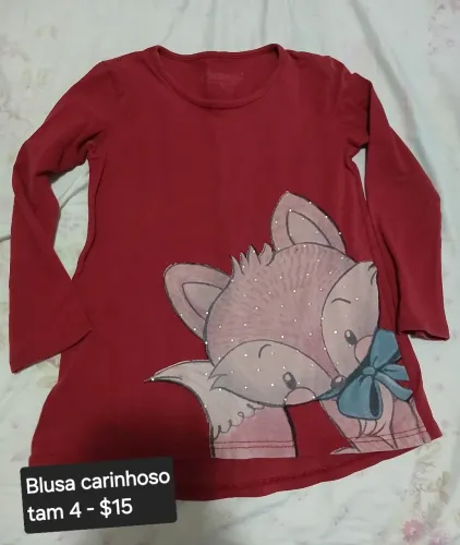 Roupas menina tam 4