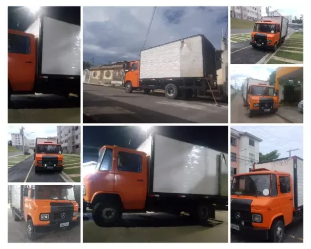Caminhão venda com freio a ar direção hidráulica 