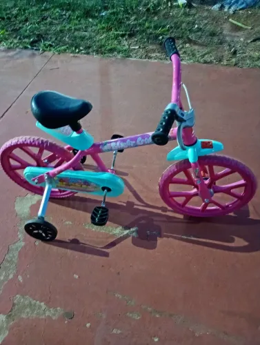 Bicicleta infantil menina aro 14