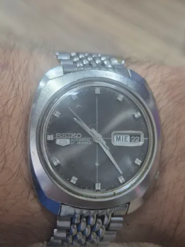 Relógio SEIKO 5  AUTOMÁTICO   6119 - 8430    -   REVISADO