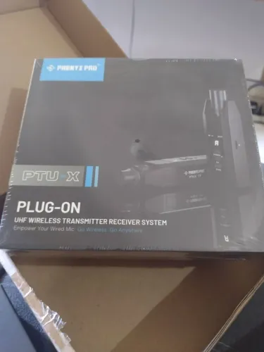 Caixa PTU-X Phoenix pro filtro de microfone zerado vender barato pois está parado