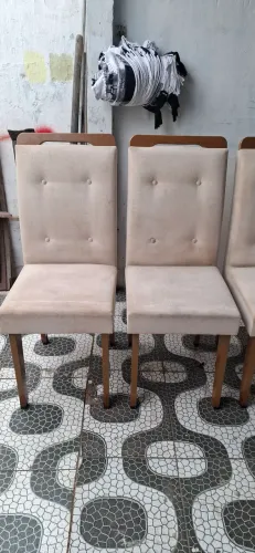 Conjunto 4 cadeiras sala de janta