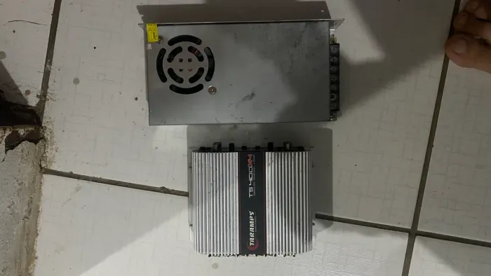 Módulo Ts400 e fonte chaveado 50ah