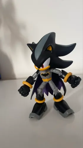 Boneco shadow batman - coleção Sonic