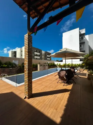 Apartamento 2/4 Suite C/ Varanda No Residencial Mirante Parque das Árvores