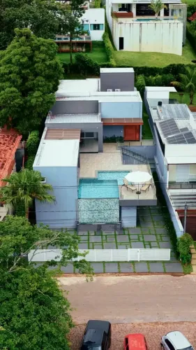 Casa mobilhada em Escarpas do Lago, 6 suítes, jacuzzi e piscina com borda infinita - Capit