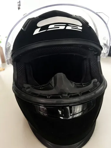 Capacete LS2 Preto Fosco