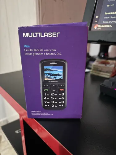 Telefone Multilaser VITA 3 NUNCA USADO(RELÍQUIA)