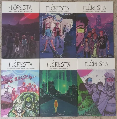 A Floresta de James Tynion IV Completa Vol 1 a 6 da Editora Devir