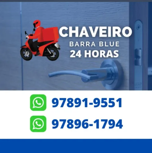 Chaveiro 24 horas Barra olímpica