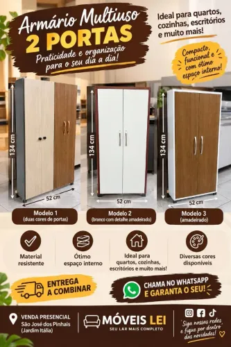 Multiuso novo duas cores disponíveis