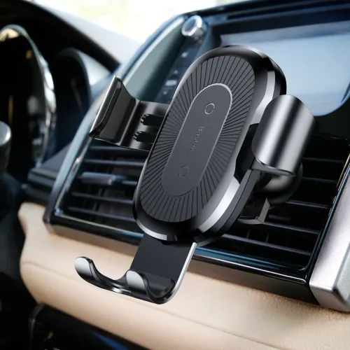 Suporte Veicular Baseus para Celular com Fixação Automática *Frete Grátis*
