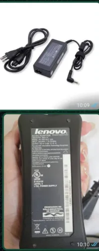 Carregador Lenovo Notebook, POSITIVO ETC... 20,00