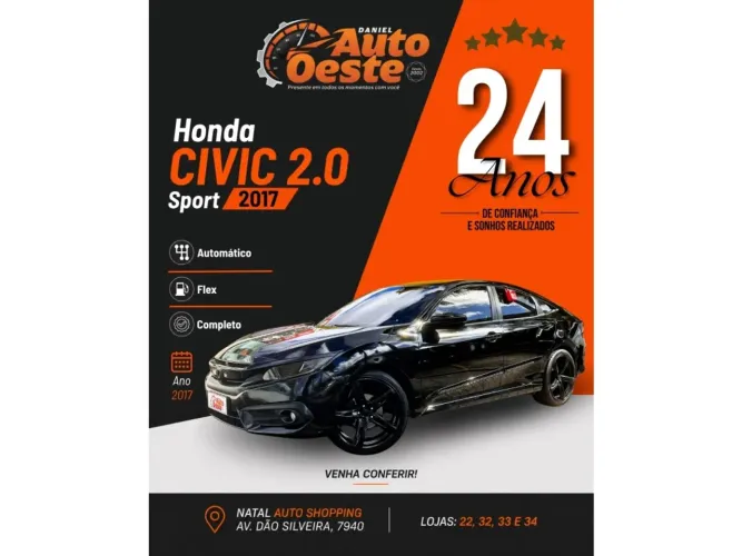 Honda Civic Sport CVT 2017