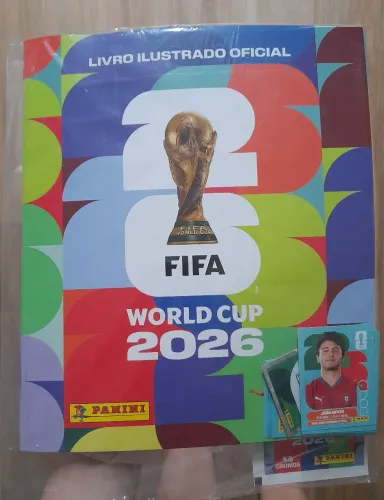 Album da copa 2026 com figurinhas