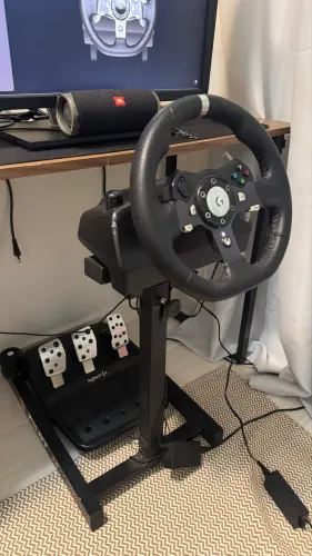 Volante Logitech G920 + suporte