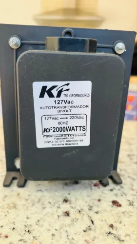 VENDO TRANSFORMADOR BOVOLT KF 2000va