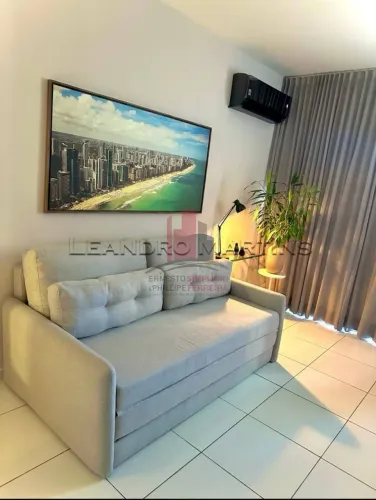 Flat no Edf. Costa Azul Mobiliado