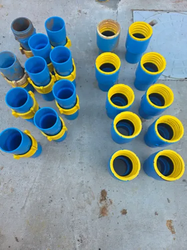 Irrigação: Ponta femea e Ponta macho para irrigacao kit com 20 pcs