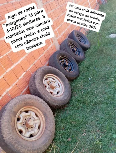 Rodas margarida para D-20