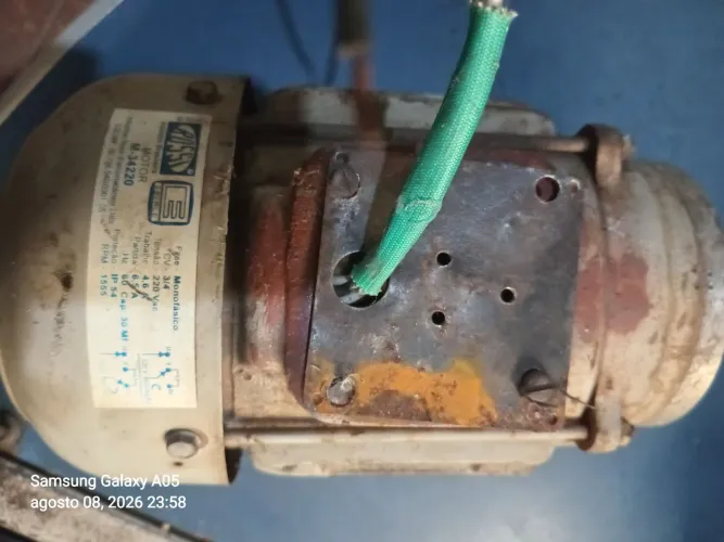 Motor monofásico 3/4 cv 220v